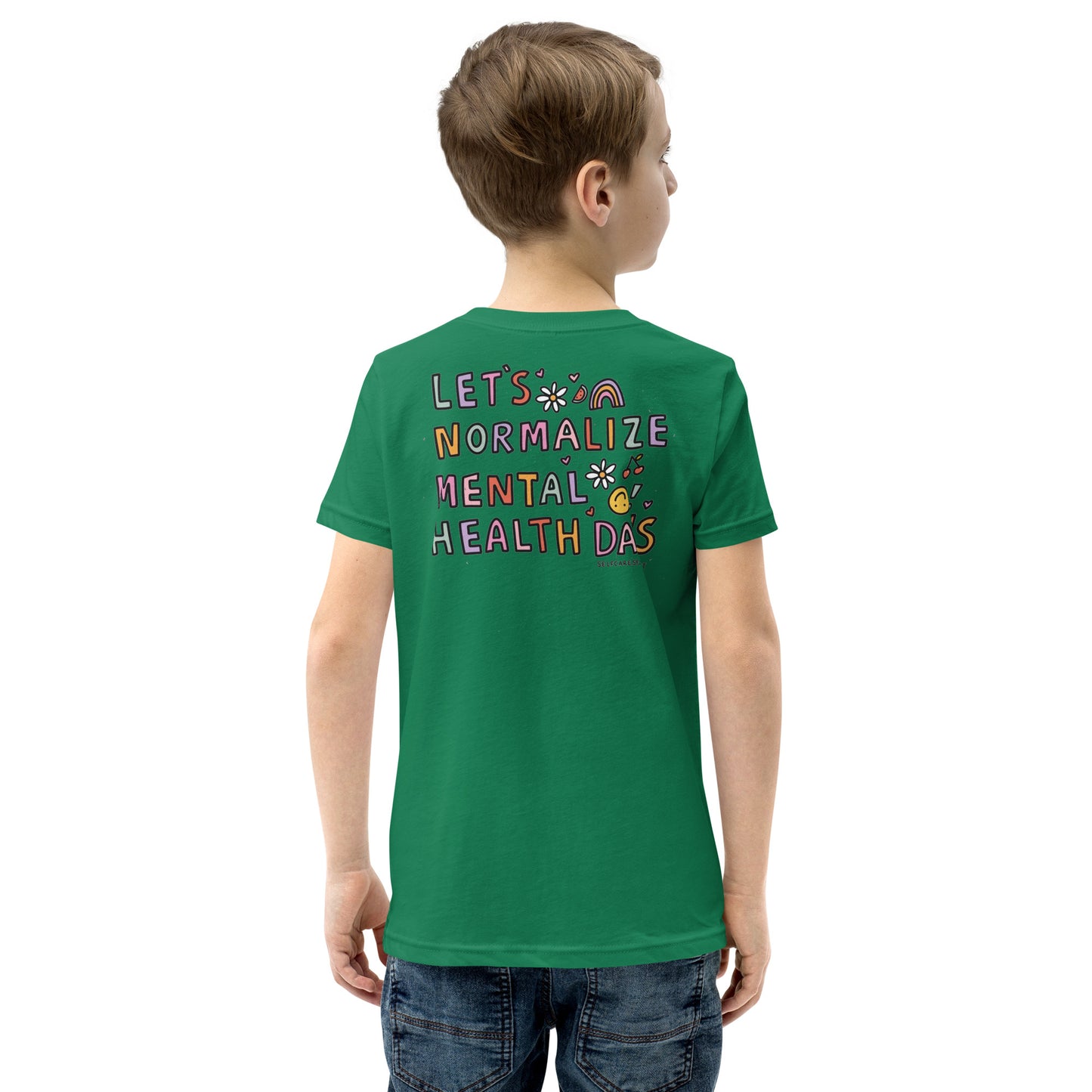 Lets Normalize Mental Health Days Youth Short Sleeve T-Shirt