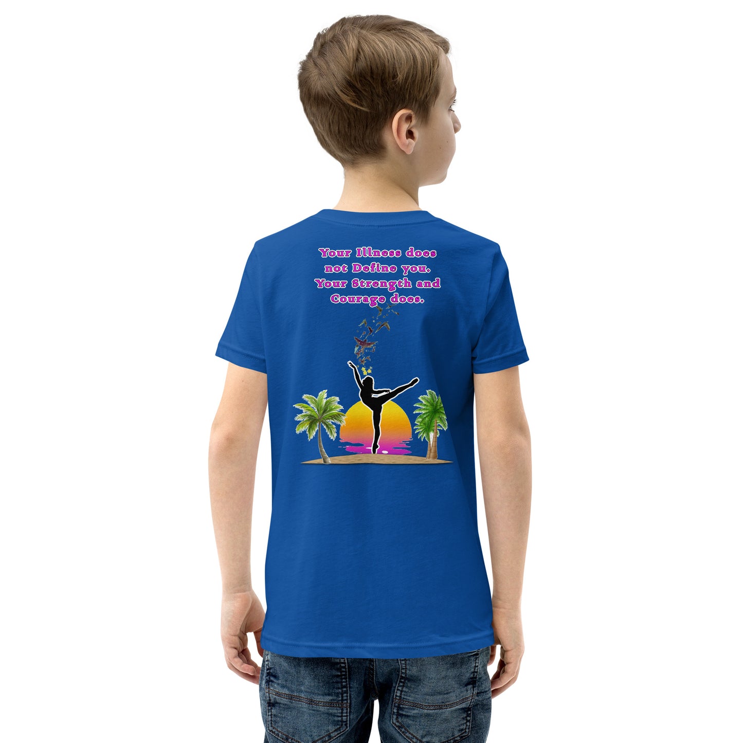 Illness and Strength Youth Short Sleeve T-Shirt