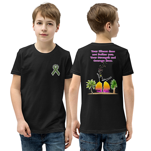 Illness and Strength Youth Short Sleeve T-Shirt